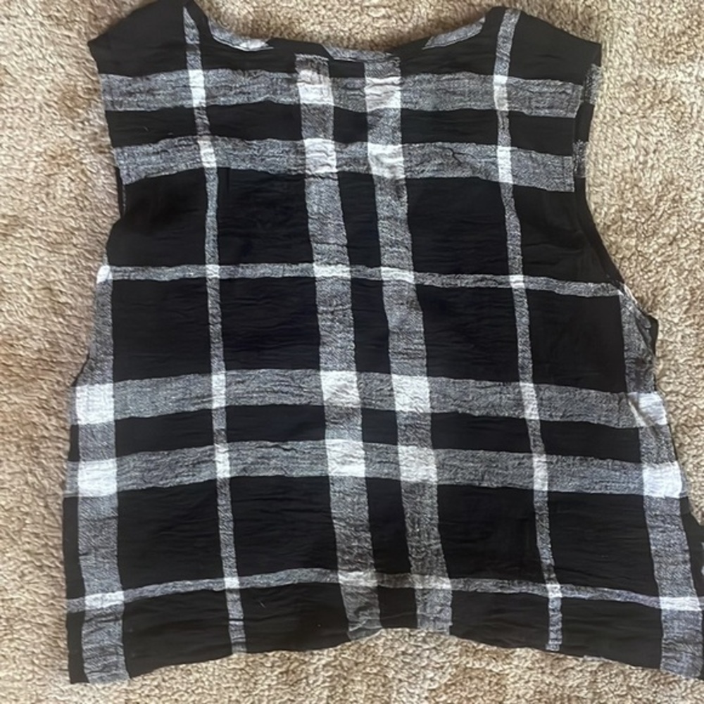 Luukka textured Linen Tank US 8 - Picture 3 of 3